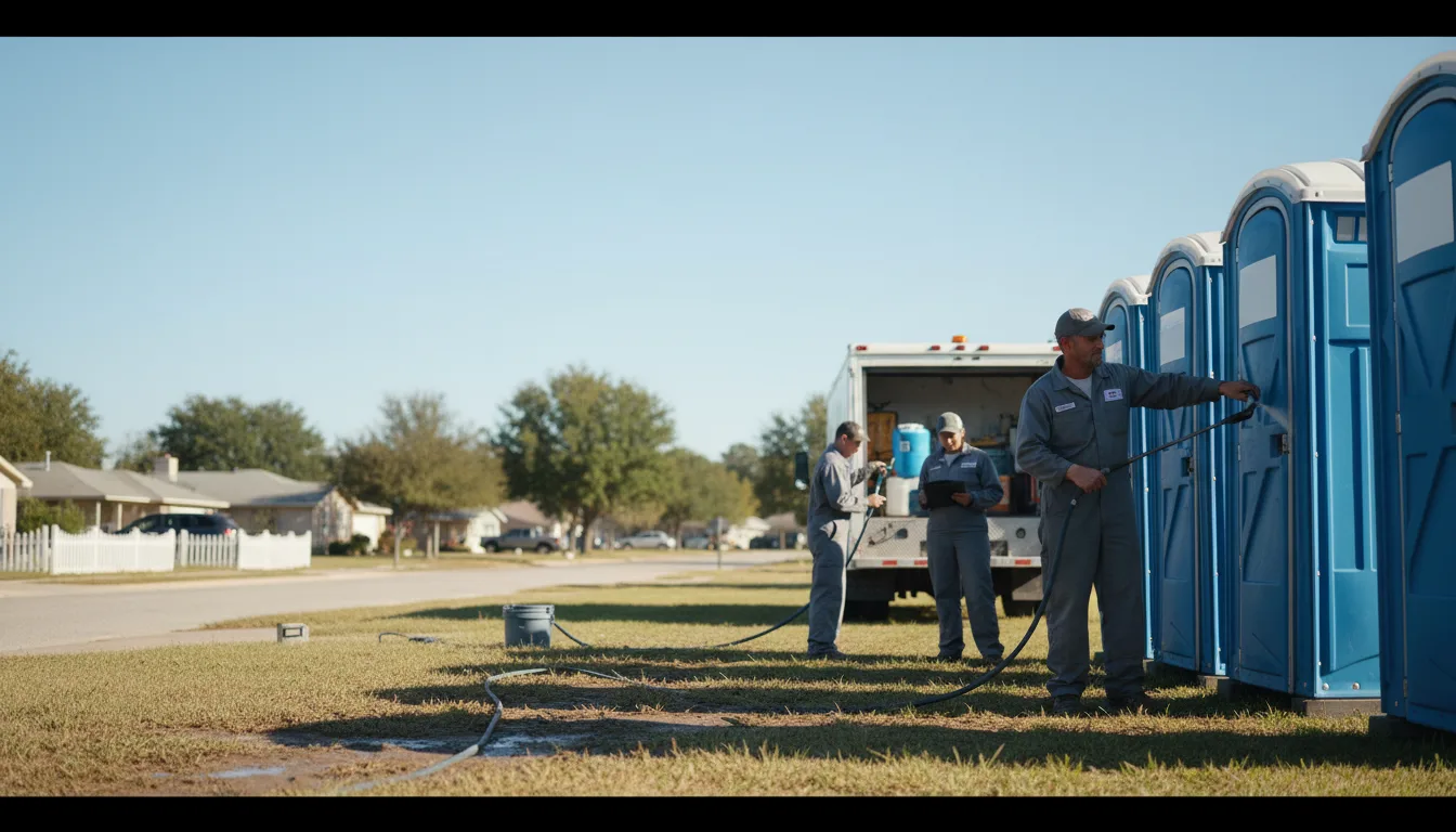 Long-Term Portable Toilet Rental in Cherry, IL near me